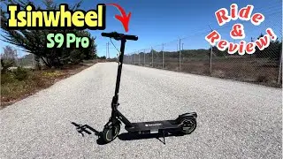 Isinwheel S9 Pro! eScooter Ride & Review!!
