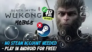 Finally! *Black Myth Wukong* Running on Android (QQ Cloud)🔥| No Steam Account Required @GoLogin