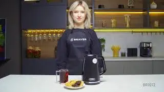 Пластиковый чайник с английским контроллером BR1072