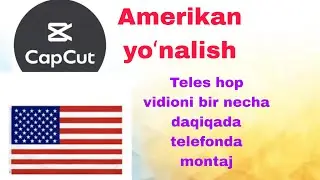 Teles hop vidiolarni bir necha daqiqada montaj qilish.