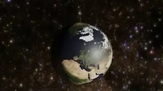 Earth Zoom in Blender cycles