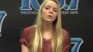 Danielle Bradbery - The Heart Of Dixie Acoustic Performance at 103.7 WSOC