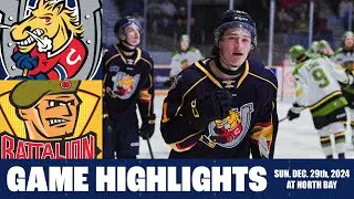 Dec. 29/24 - Barrie Colts at North Bay Battalion