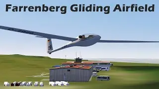 Farrenberg Airfield Gliding approach | #ASG29Glider | Aerofly FS | @MakisAviation
