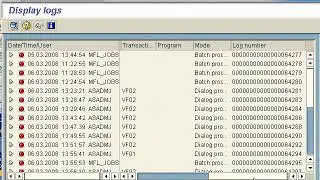 SAP SD   SLG1 Application Error log monitor