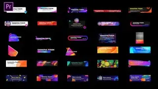 Pop Lower thirds for Premiere Pro