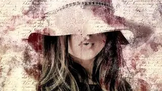 Animated girl footage.