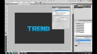 Урок #1 photoshop | Создание 3D текста | RUS |