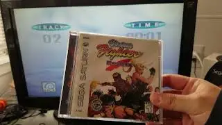 What happen when you put a Sega Saturn game in a Sega Dreamcast console!