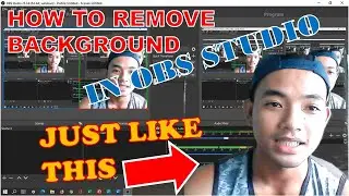 How to remove background in video through OBS STUDIO |Sir fredo