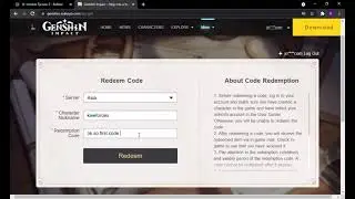 genshin impact September and October codes!