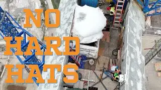 No Hard Hats | Gordie Howe International Bridge Construction