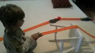 Ashton's Hot Wheels Trick Tracks
