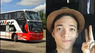 Viajando en MICROBUS de Buenos Aires a Córdoba.