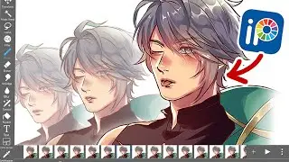 ANIMATE LIKE A PRO IN IBISPAINT??? | Animating Alhaitham Genshin in Ibispaint X 