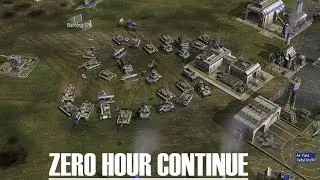 Zero Hour Continue Mod - USA Commander And Chief VS Hard AI / Looking For The Sweet W