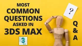 Most common Question asked in 3ds Max | Ahsaan Rehman | Hindi