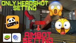 ⌨️only headshot trick 🖱/best sensitivity for panda mouse pro/2022 new app best setting video🔴⌨️🖱
