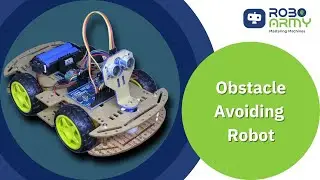 BarrierBuster Bot: Obstacle Avoiding Robot using Arduino UNO I Robo Army I Arduino Basic