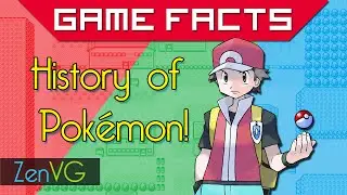 History of Pokemon part 1 - Game Facts!