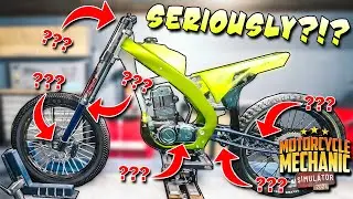 Real Motorcycle Builder Plays a Mechanic 