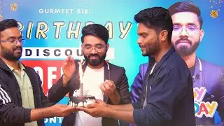 Gurmeet Sir Birthday Celebration and Gift For You😍