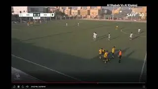 دوري 16 الشباب و الخليج الشوط الثاني