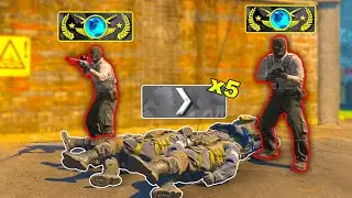I put 2 Global Elites vs. 5 silvers, who will win?