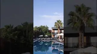 New budget hotel in Kemer for budget holidays, name at the end of the video. 