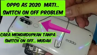 menghidupkan oppo A5 2020 tanpa tombol on off.. mudah