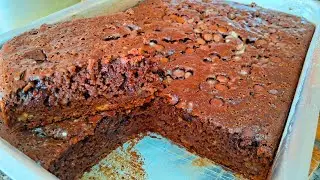 🎂BOLO CHOCOLATE CARIBE!!! 🍫+🍌