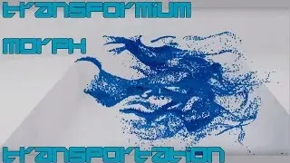 Blender 'Transformium' Morph Effect Transport 100k Keyed Particles