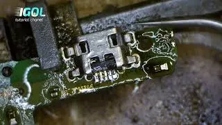 samsung a10s change charging  connector