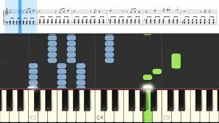 🎹  Allright - Supergrass (Piano TRACK + Melody + Score) 🎼