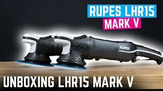 RUPES LHR15 Mark V 125mm Polisher Polijstmachine - Unboxing | CROP