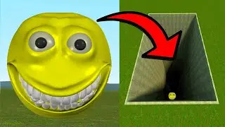 GIGGLE NPC VS GIANT PIT! - Garry's mod Sandbox