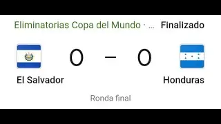 Resumen El Salvador🇸🇻 vs Honduras🇭🇳 0-0(Octagonal Rumbo a Qatar🇶🇦2022)🇨🇦🇨🇷🇸🇻🇭🇳🇯🇲🇲🇽🇵🇦🇺🇸