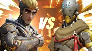 CAN GENJI NANO BLADE BEAT ZENYATTA ULTIMATE IN OVERWATCH 2 ?
