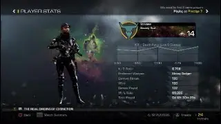 COD Ghosts 6.7kd Player Dashboards after a Disastrous game