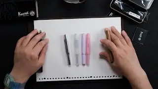 [Unboxing] Kaweco ALSport Raw Silver fountain pen