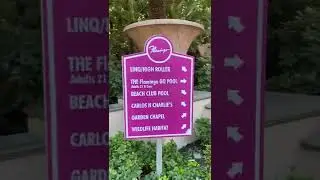 Las Vegas Entrance Flamingo Hotel and Casino