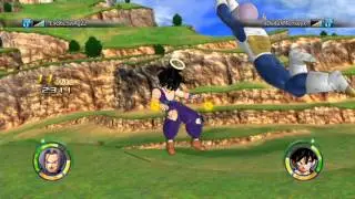 DBZ Raging Blast 2 part 1 TEAM BATTLE