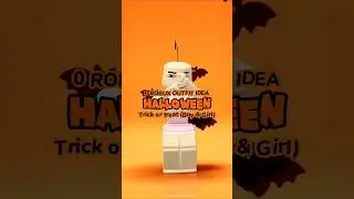 0 Robux Halloween Trick or treat theme 🎃 