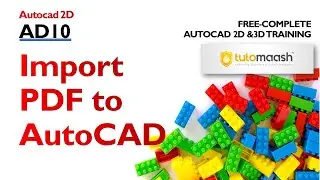 AD10-Import PDF to AutoCAD 2017