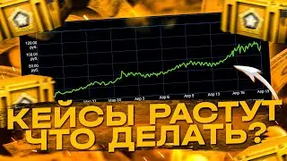 ЧТО ДЕЛАТЬ С КЕЙСАМИ В КС ГО И КОГДА ЗАКОНЧИТСЯ РОСТ ?
