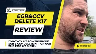 DYNOVOX REVIEW丨 6.7 Powerstroke EGR & CCV Delete Kit