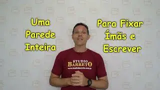 Parede Lousa Magnética Anuncio Youtube