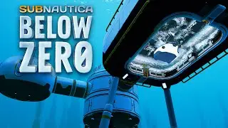 BUILDING A BASE & SEATRUCK! Subnautica: Below Zero Episode 2