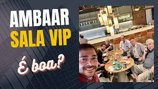 TUDO sobre a Ambaar Club - sala vip de Viracopos! #lounge #viparea