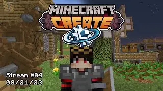 [LIVE!] Create Above and Beyond [#4] - Andesite Generator! - [Minecraft Create Mod]